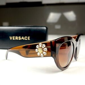 Versace Tribute Cat Eye Sunglasses
